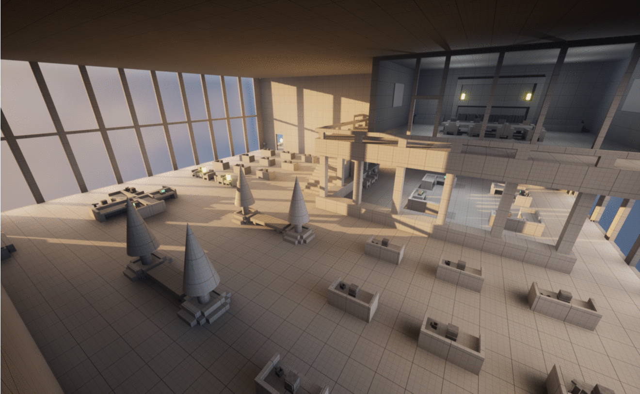 Procedural room layout generation